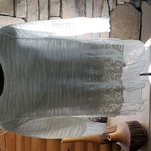 CUPIO SOFT KNIT  LACE TOP